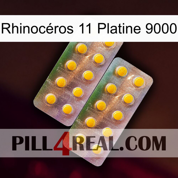 Rhinocéros 11 Platine 9000 new10